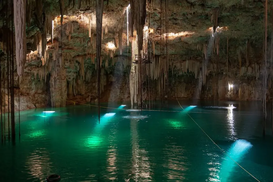 Cenote in Yalcobá, Mexico