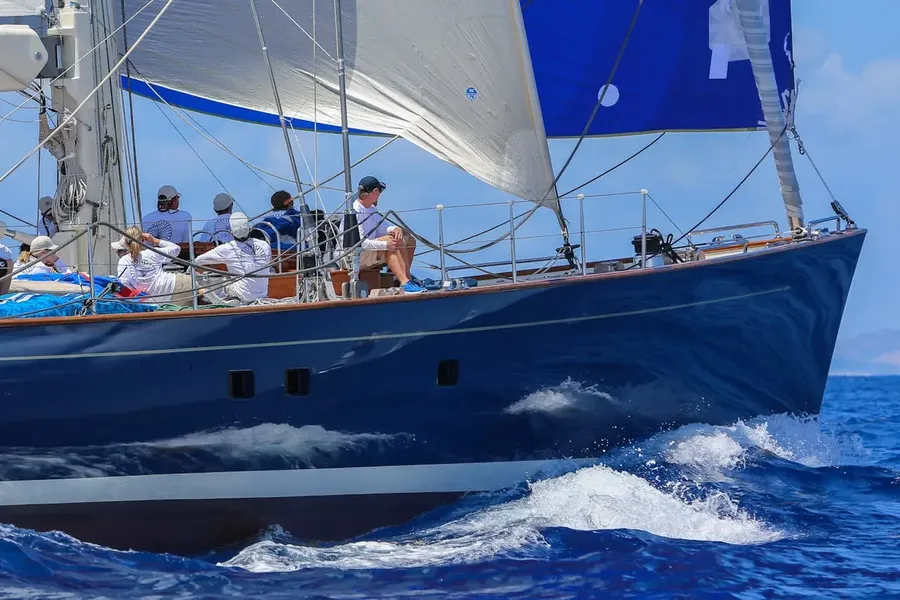 Sailing in St. Barts