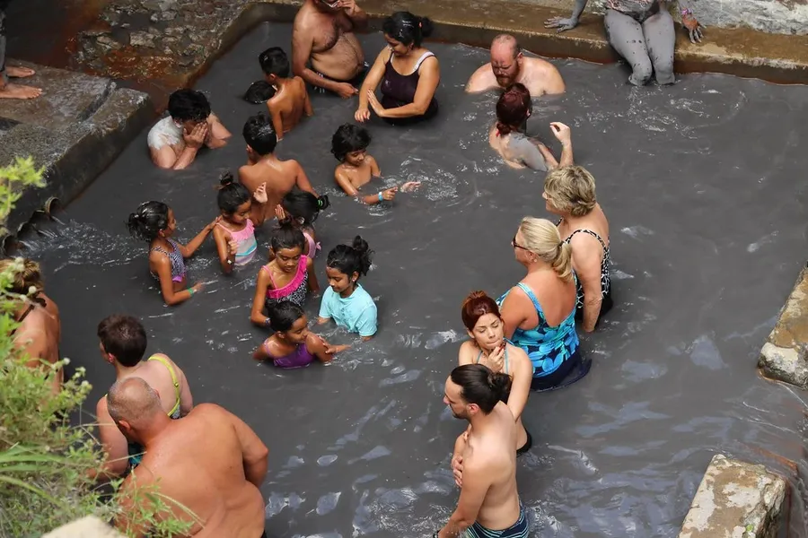 Mud Bath at Sulphur Springs