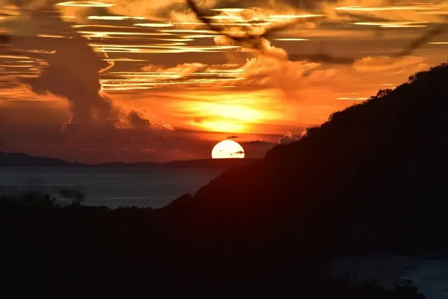 Sunset in Tortola, British Virgin Islands