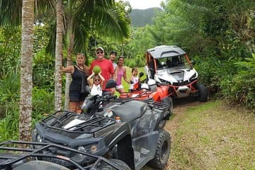 Sunny Blue Rentals à St Kitts pour ATV et Dune Buggy Combo Tours