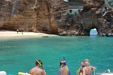 Tropical Catamaran Snorkeling, Sailing And Beach Experience