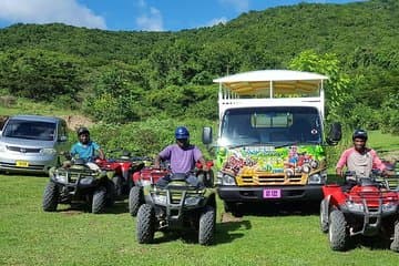 Jungle Bikes ATV Tour a St Kitts