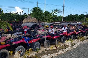 Aventura en buggy por las dunas, cueva y laguna azul