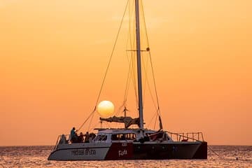 Aruba Sunset Catamaran Sail mit Vorspeisen und Open Bar