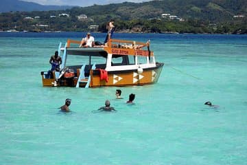 Buccoo Reef Boat Boat Boat Tour