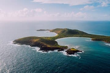 Excursión autoguiada de un día a la isla de Culebra con transporte de San Juan