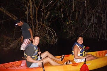 Excursion en kayak dans la baie bioluminescente au départ de Vieques
