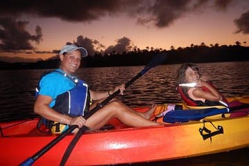 Excursión en kayak por la bahía bioluminiscente en Fajardo