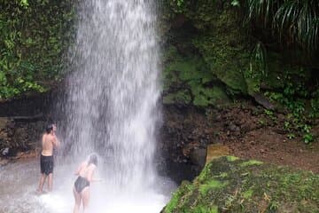 Sulphur Springs Mud Bath e Toraille Waterfall Tour com almoço crioulo