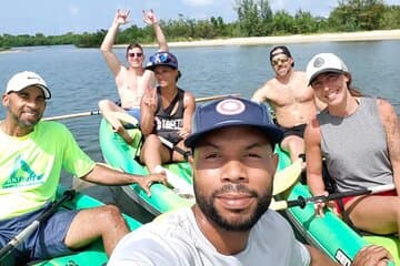 TOUR TRIPLE activité, Randonnée en kayak à vélo, ANTIGUA