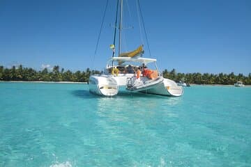 Île de Saona en Catamaran et Speedboat (Blue Lagoon) avec piscine naturelle.