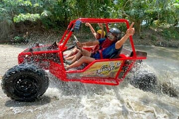 Aventure guidée d'une demi-journée en buggy pour Amber Cove et Taino Bay