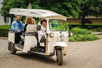 Ginevra: Tour dei luoghi Tour elettrico TukTuk 1H15 tour