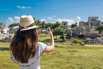 Visita guiada a las ruinas de Tulum y Cenote, desde Cancún