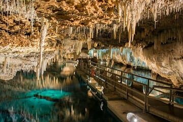 Cueva de Cristal, Playa de San Jorge y Bahía de Tabaco