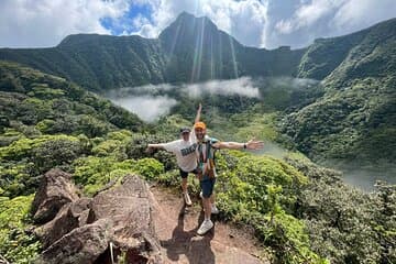 Caminata privada St Kitts: Volcán más alto del Monte Liamuiga