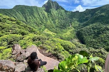 Randonnée du volcan St.Kitts au mont Liamuiga (plus haut sommet de l'île)