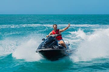 Aruba Single Jetski Waverunner perto de Eagle Beach