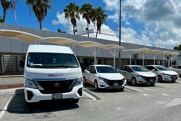 Navette partagée la moins chère depuis l'aéroport de Cozumel 2 hôtels à Cozumel