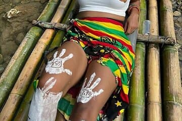 Rafting en bambou et massage relaxant au calcaire
