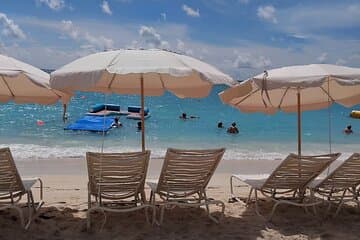 Great Bay Beach Sint Maarten Swimming Adventure