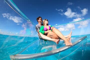 90-minütige Clear Boat Tour in Cancún