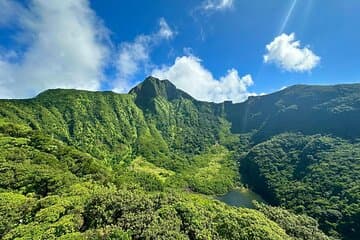 Monte Liamuiga Volcán Caminata St Kitts Pico más alto