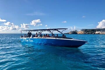 Barco Cristal Speed, Esnórquel, Tour de playa y almuerzo St Maarten