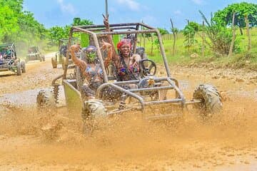 Buggy-Tour in Punta Cana: Cenote, Macao Beach und dominikanische Kultur