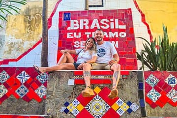 Cristo Redentor, Escadaria de Selaron e excursão de meio dia a Santa Teresa