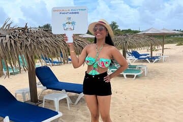 Paradas escénicas de Anguila y día de playa (huéspedes de St.Maarten)