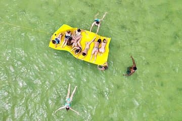 Party Booze Boat Fiesta Sand Bar-Schnorcheln-Musik-Getränke-Tanzen