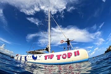 Excursion d'une journée en apnée en catamaran