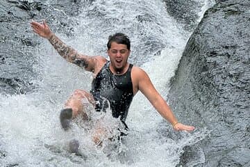 El Yunque Toboggan et chute d'eau plage Tour avec nourriture n Photos