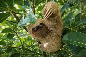  Sloth Watching + Waterfall & Organic Coffee and Chocolate Tour