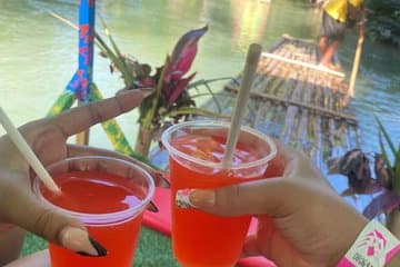 Private Montego Bay Bamboo Rafting with Limestone Foot Massage