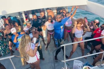 Punta Cana Island Party Boat with Open Bar Adults Only Vibes