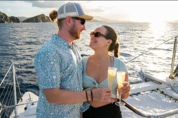 Champagne Sunset Voile de Margaritaville